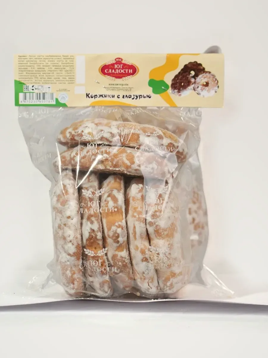 Коржик с глазурью
