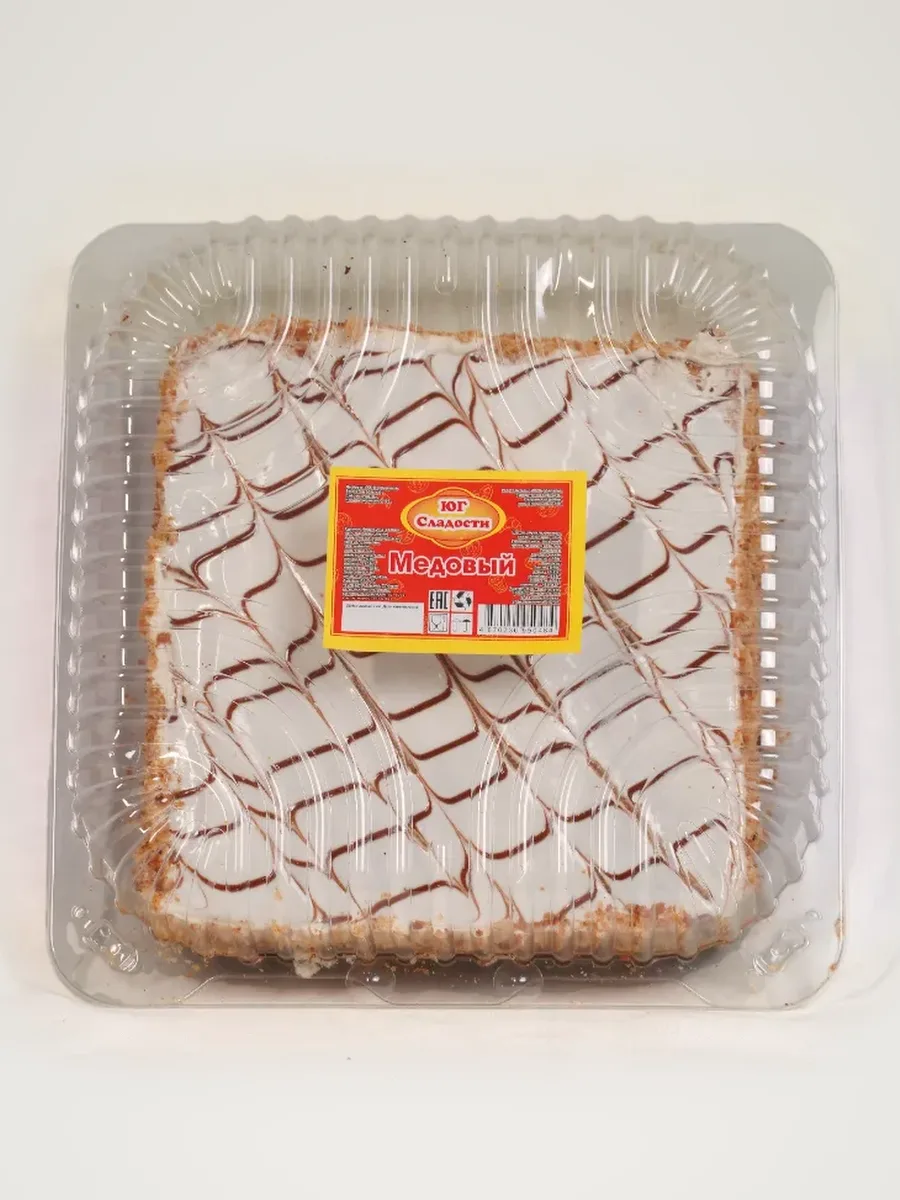 Медовый торт в чашке